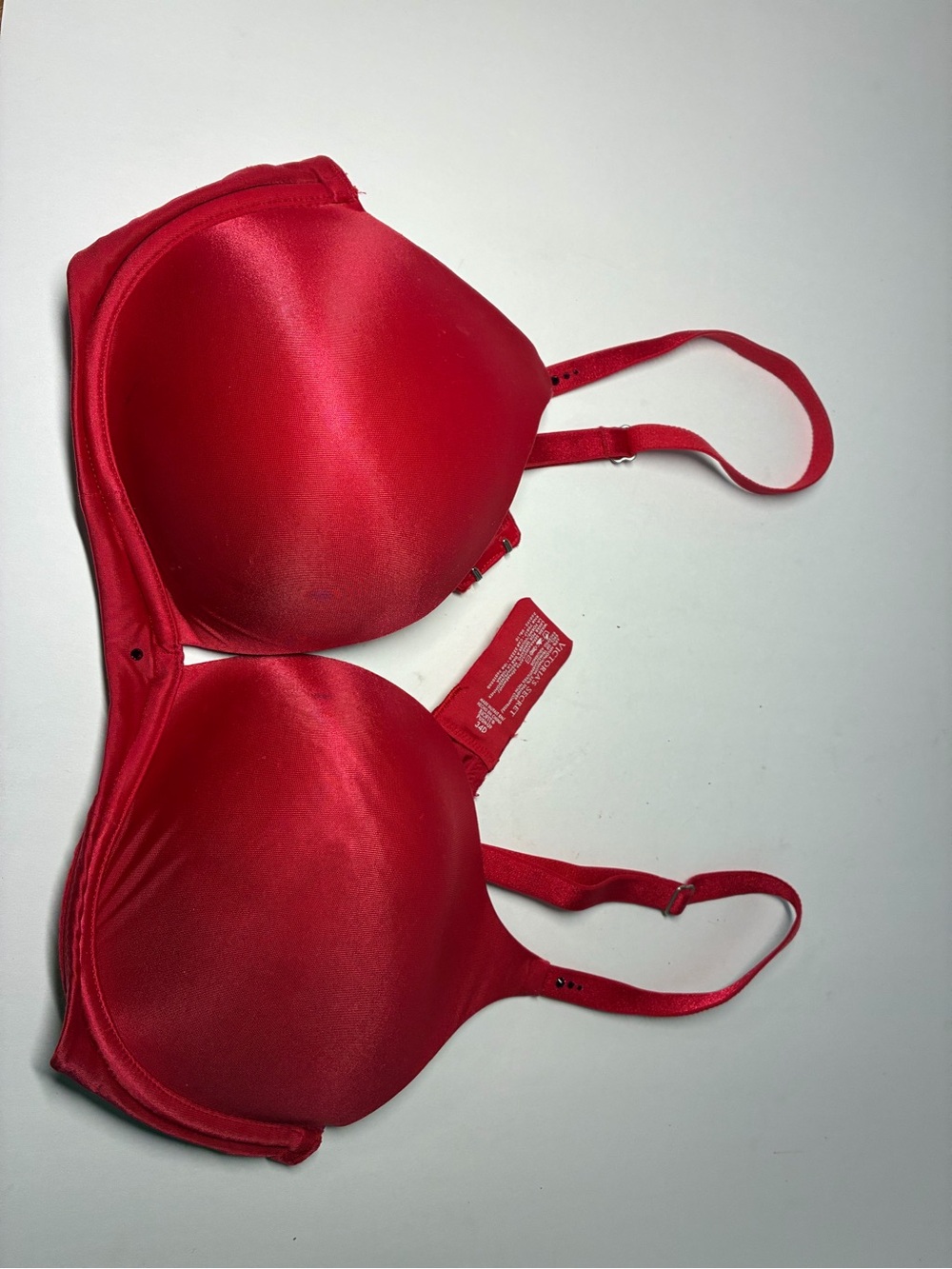 Victoria Secret bio fit push up Red bra 34D